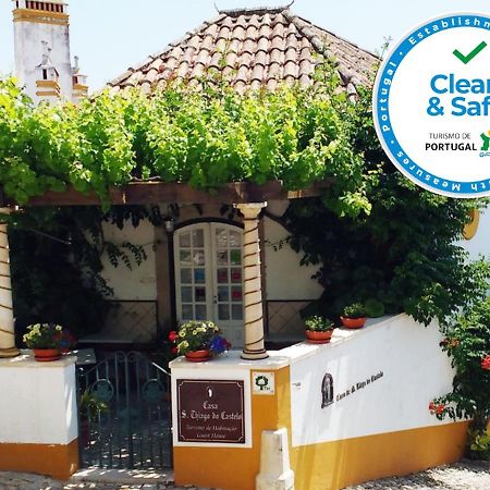 Casa De S. Thiago Do Castelo Hotell Óbidos Exteriör bild